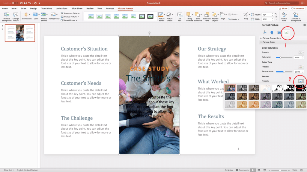 How To Recolor Images in PowerPoint Kroma