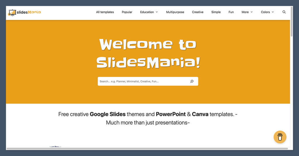 SlidesMania Homepage